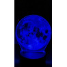 Acrylic Led Lamp Personalised close up